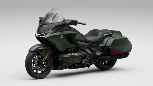 Honda gold wing 2024 ra mắt màu xanh mờ mới