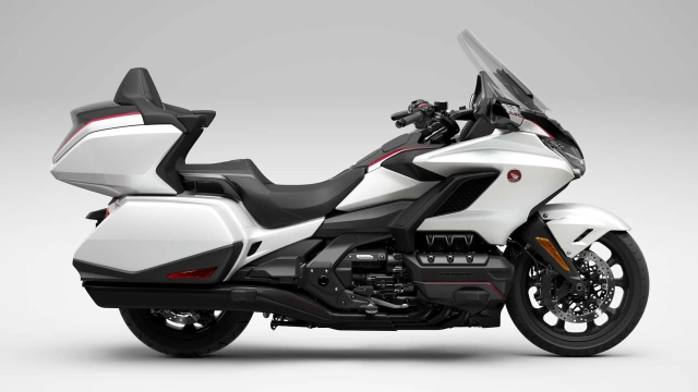 Honda gold wing 2024 ra mắt màu xanh mờ mới