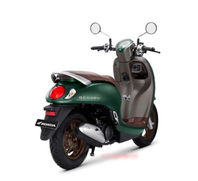 Honda scoopy bổ sung tông màu mới chào đón năm 2024