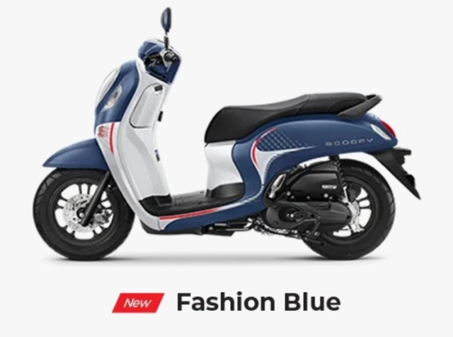 Honda scoopy bổ sung tông màu mới chào đón năm 2024