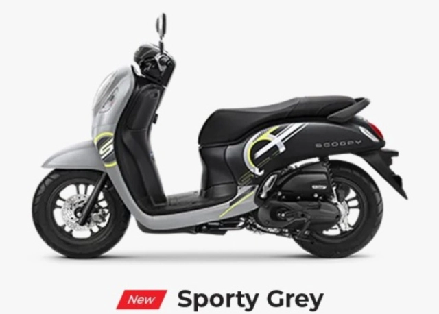 Honda scoopy bổ sung tông màu mới chào đón năm 2024