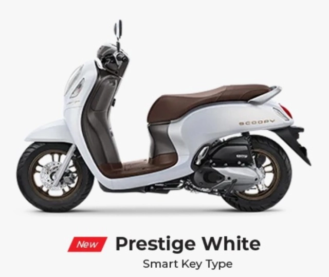 Honda scoopy bổ sung tông màu mới chào đón năm 2024