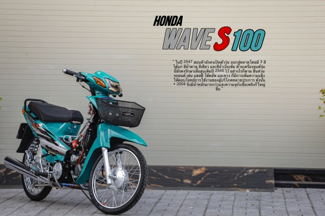 Honda wave độ biến tấu vô số phụ tùng zin để có được diện mạo đặc sắc