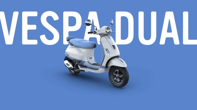 Vespa dual trình làng với mức giá cực rẻ chỉ từ 37 triệu đồng