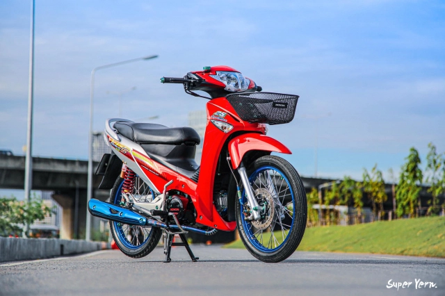 Wave 125 độ trợ lực kín đáo và chỉ có chủ xe mới nhìn thấy thường xuyên