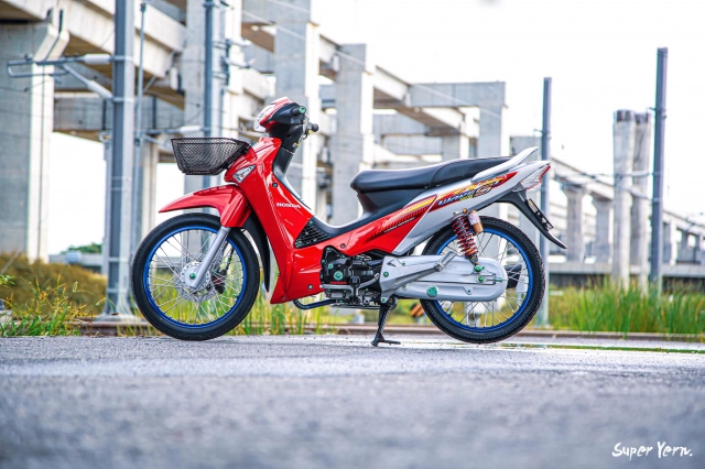 Wave 125 độ trợ lực kín đáo và chỉ có chủ xe mới nhìn thấy thường xuyên