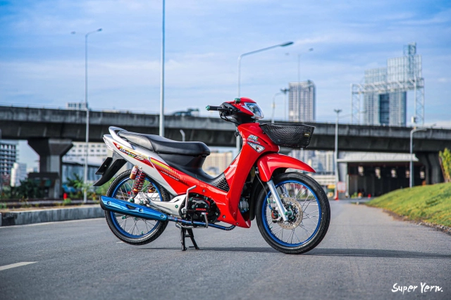 Wave 125 độ trợ lực kín đáo và chỉ có chủ xe mới nhìn thấy thường xuyên