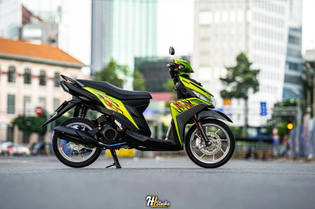 Yamaha mio m3 độ dàn chân bạch kim độc lạ sài thành