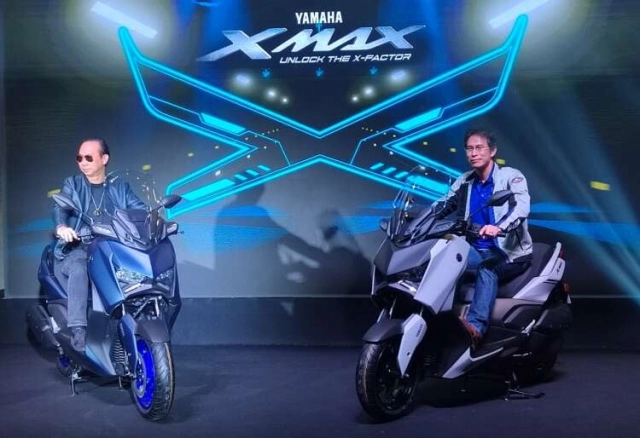 Yamaha xmax 250 2023 hiện đã có mặt tại đông nam á với giá từ 120 triệu đồng