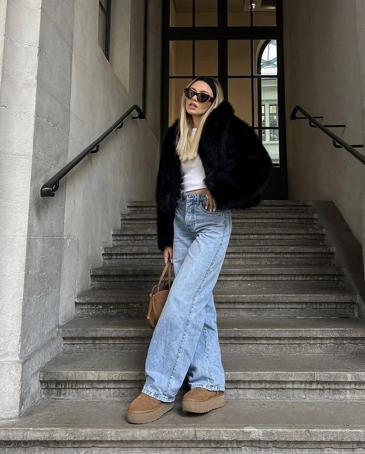 4 cách phối đồ giúp những đôi boots mùa đông khổng lồ và cồng kềnh trở nên thời thượng