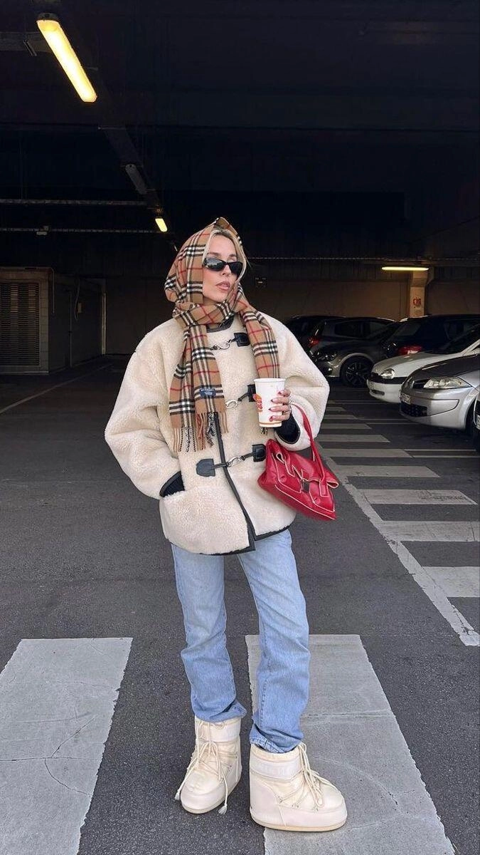 4 cách phối đồ giúp những đôi boots mùa đông khổng lồ và cồng kềnh trở nên thời thượng