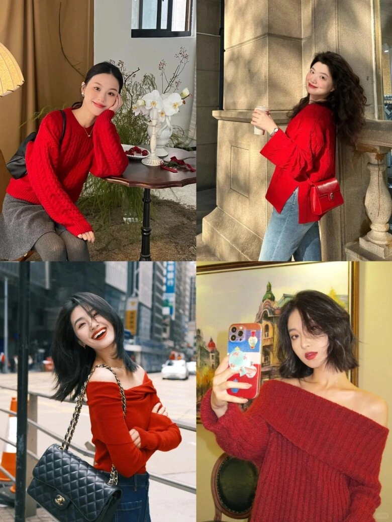 4 món đồ màu đỏ phối cùng quần jeans sành điệu dành cho các nàng cá tính tự tin mặc đẹp khai xuân