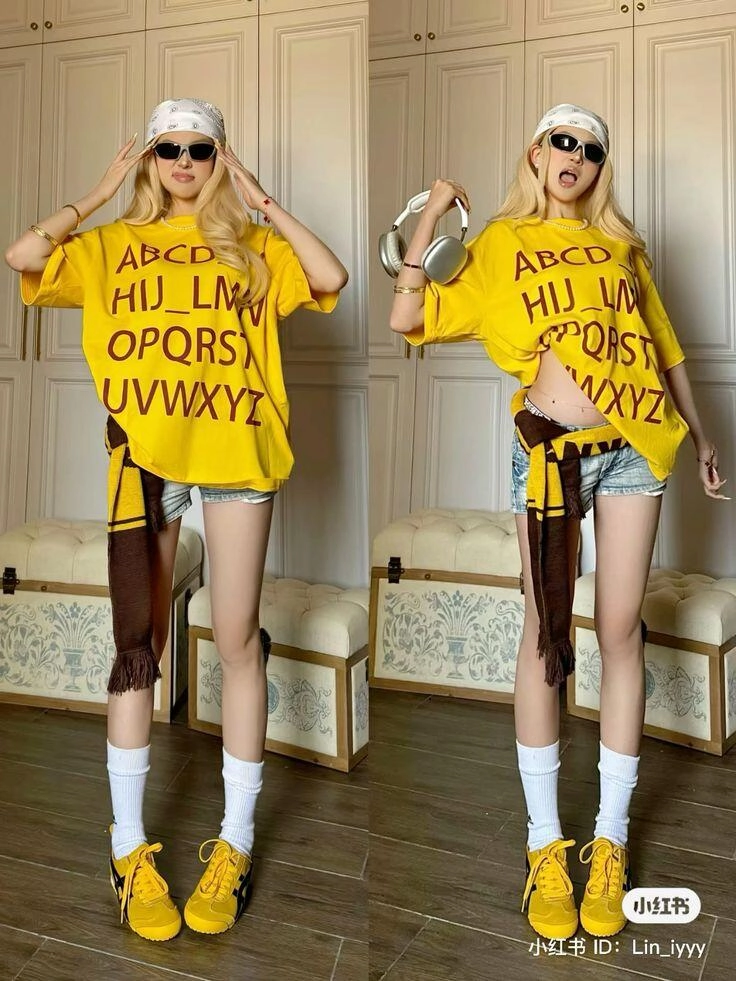 4 xu hướng áo phông dự đoán xâm chiếm tủ đồ của các tín đồ thời trang mặc đẹp năm 2025