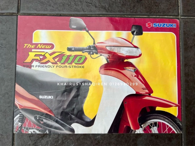 Cận cảnh suzuki fx110 - mẫu xe số lạ lẫm đối với công chúng việt nam