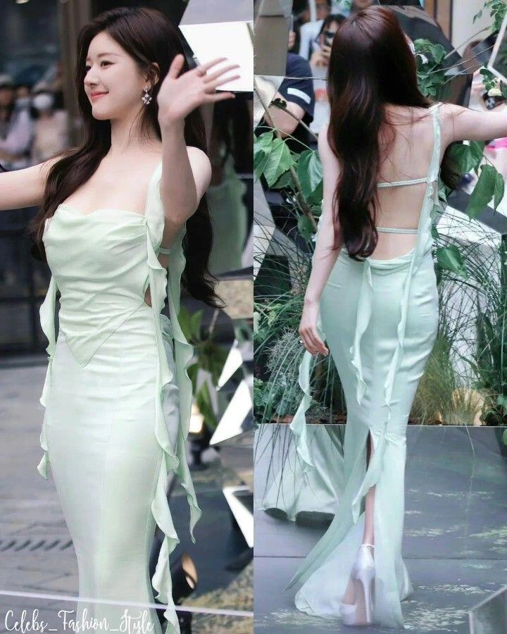 Cùng diện váy lụa nhưng triệu lộ tư ăn đứt hội mỹ nhân việt ngay cả midu cũng lép vế vì lý do này