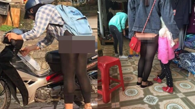 đỏ mặt trước cảnh chị em mặc quần tất phản cảm đi chợ phụ nữ thanh lịch không bao giờ mắc những lỗi này