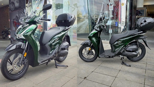 Honda sh vetro vừa đặt chân đến việt nam
