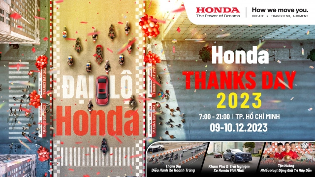 Honda việt nam sẽ ra mắt mẫu xe máy mới tại sự kiện thanks day 2023