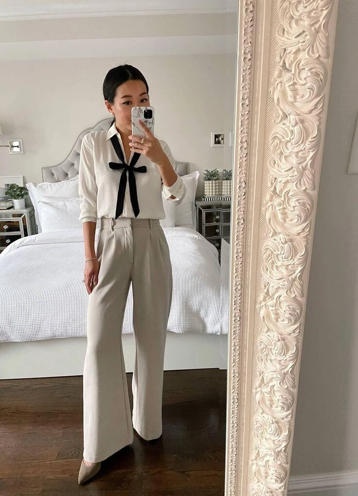 Kiểu quần kéo chân được dàn sao mặc đi ăn cưới không cần hở hang vẫn nổi bần bật