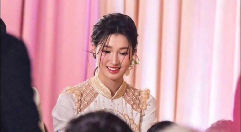 Lộ thiết kế áo dài của á hậu phương nhi và chồng thiếu gia có một chi tiết xứng tầm con dâu tỷ phú số 1 việt nam