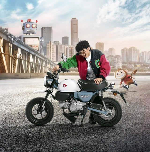 Monkey 2024 được honda phá cách diện mạo theo hướng tinh nghịch