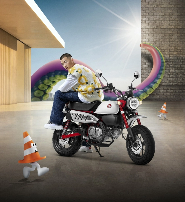 Monkey 2024 được honda phá cách diện mạo theo hướng tinh nghịch
