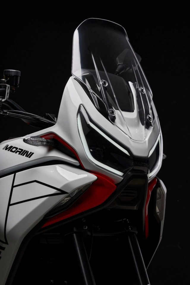 Moto morini trình làng x-cape 1200 với vẻ ngoài ma mị tại eicma 2023
