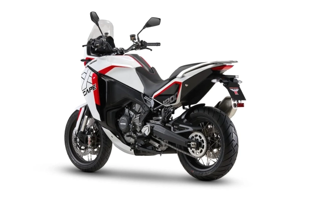 Moto morini trình làng x-cape 1200 với vẻ ngoài ma mị tại eicma 2023