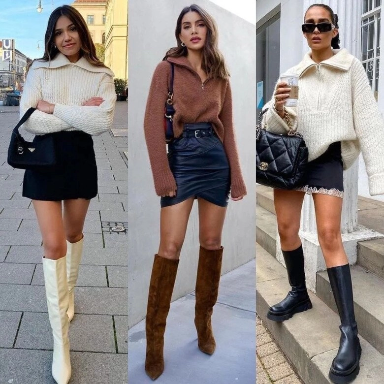 Mùa đông năm nay có một kiểu áo len không gây to ngang ai mặc vào cũng thon thả và giảm đến 5 tuổi