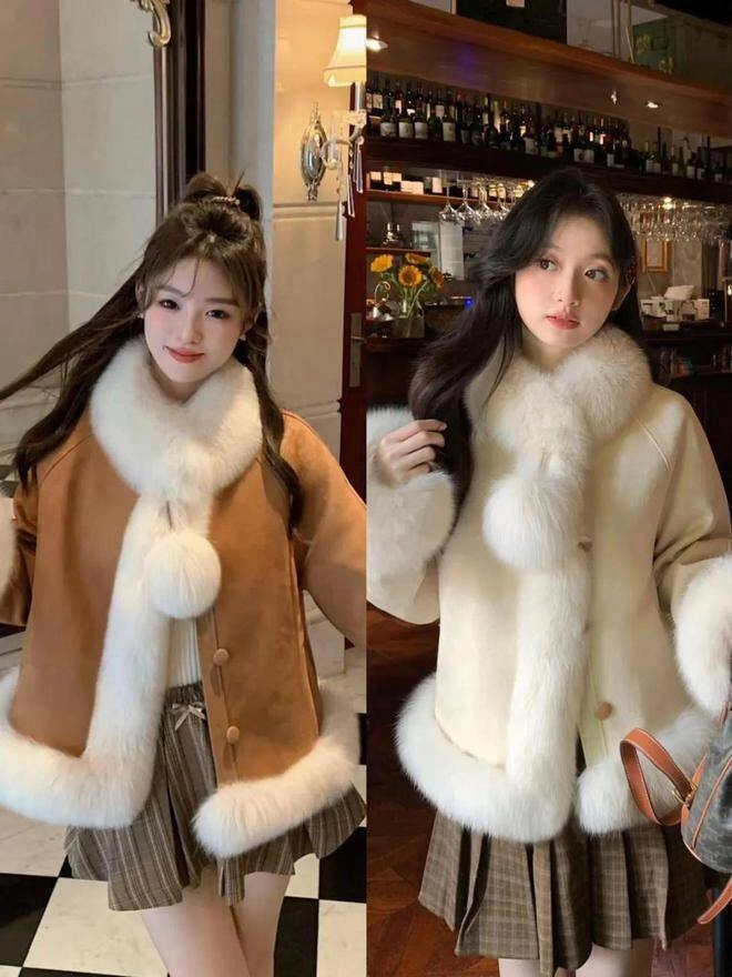 Nhìn lưu diệc phi mặc áo khoác lông tôi nhận ra nên sắm 4 kiểu áo này để trông như giới thượng lưu