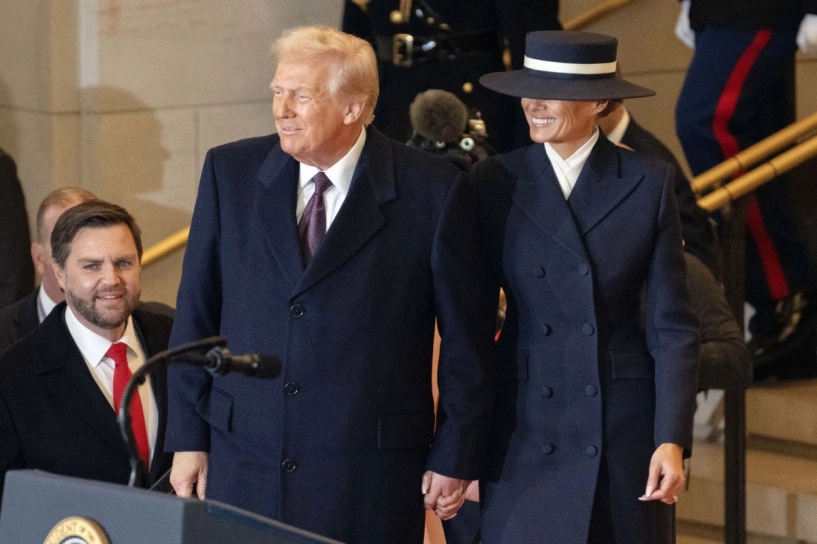Phụ nữ nhà trump được khen đẹp quyền lực tại lễ nhậm chức tổng thống