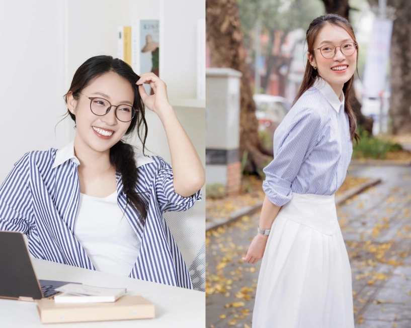 Sở thích diện sơ mi của mc khánh vy