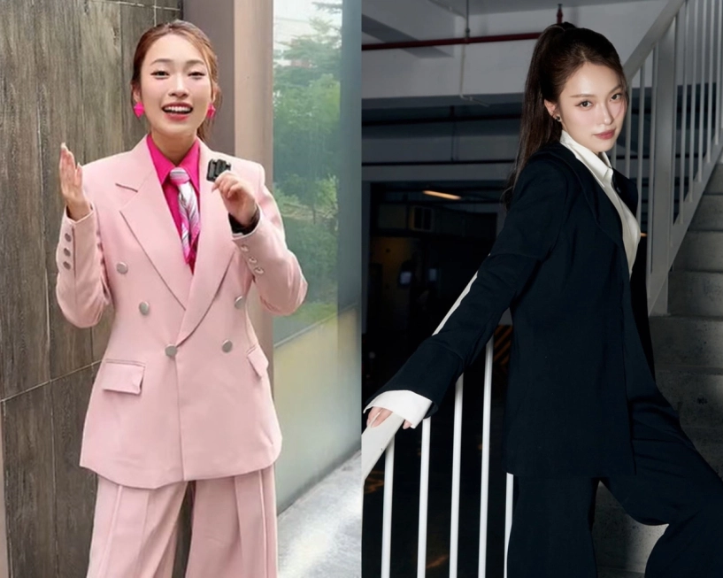 Sở thích diện sơ mi của mc khánh vy