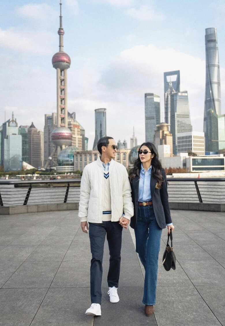 Tăng thanh hà khoe phong cách giàu ngầm cùng chồng đại gia thái độ của ông xã ngọc nữ gây chú ý