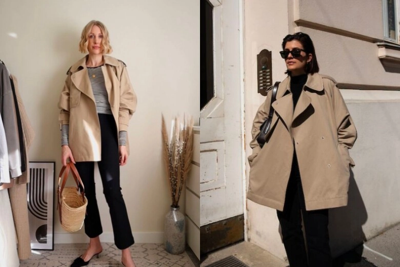 Trong 4 kiểu áo khoác trench coat phổ biến làm sao để mặc đẹp như siêu mẫu