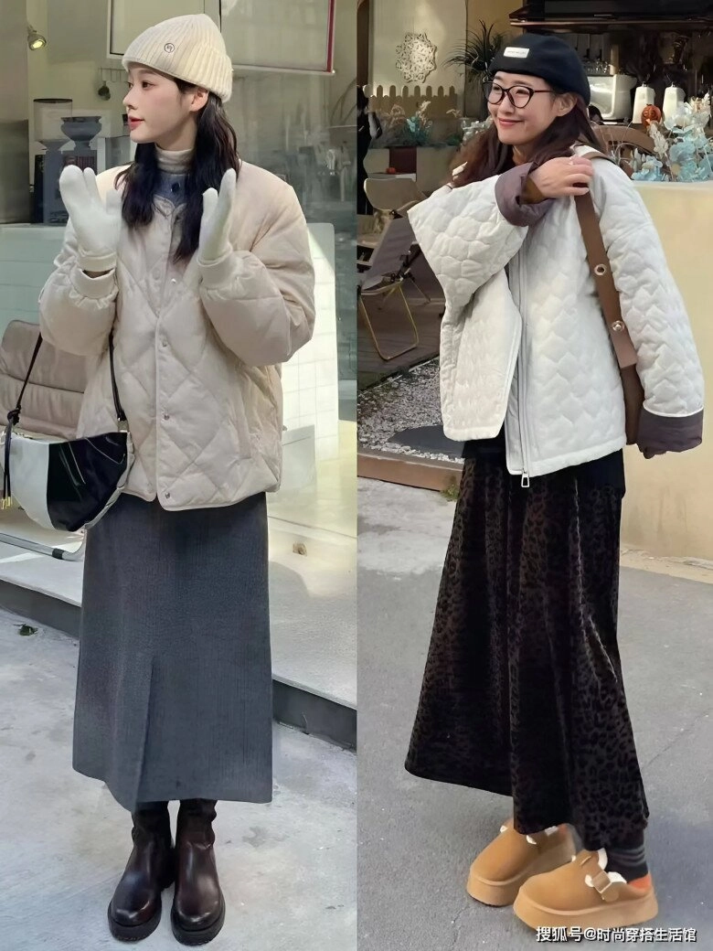 Trong tất cả các kiểu áo khoác đây là chiếc áo mặc cùng váy tôi thấy béo và xấu nhất