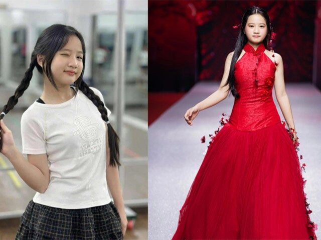 Xuất hiện mẫu nhí 13 tuổi trình diễn catwalk chuyên nghiệp ăn mặc sành điệu