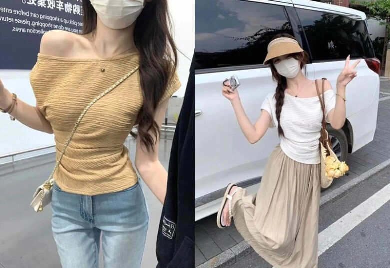 3 kiểu áo đa năng mùa hè giúp nàng mũm mĩm trông thon gọn eo bánh mì liền thành eo con kiến