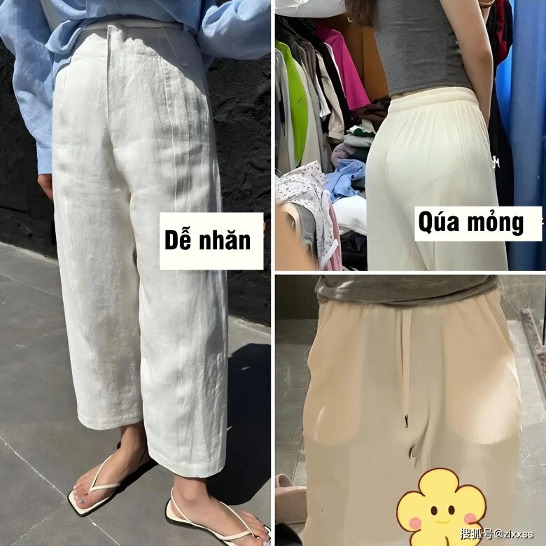 3 sai lầm khi mặc quần trắng làm phá dáng dù bạn có chi bao nhiêu tiền thì cũng không thể sang đẹp lên được