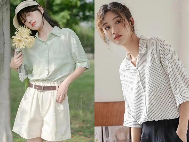 4 chiếc áo sơ mi mà tôi đang phát cuồng chị em nên sở hữu một chiếc để trông thon gọn hơn và che đi mỡ thừa