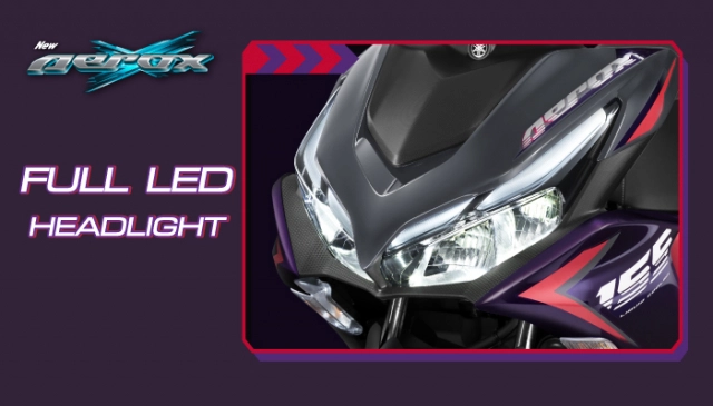 Aerox 2024 lộ diện đồ họa mới được yamaha trau chuốt đến từng góc cạnh