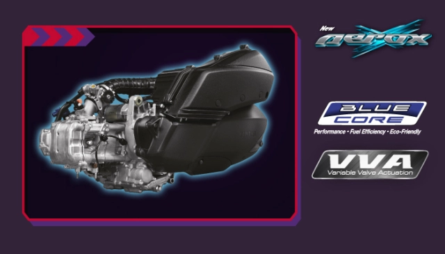 Aerox 2024 lộ diện đồ họa mới được yamaha trau chuốt đến từng góc cạnh