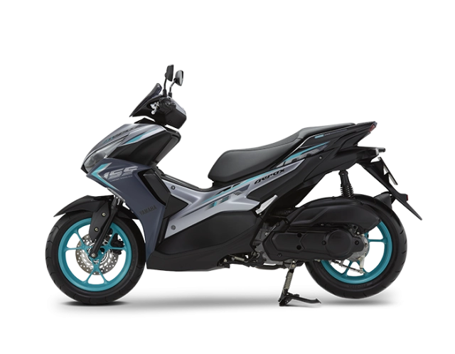 Aerox 2024 lộ diện đồ họa mới được yamaha trau chuốt đến từng góc cạnh