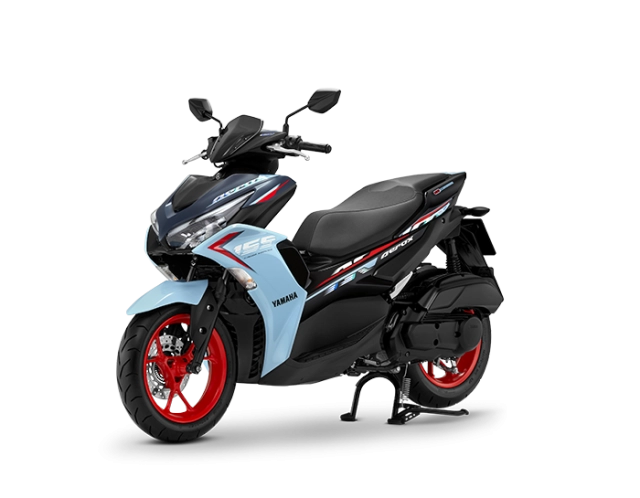 Aerox 2024 lộ diện đồ họa mới được yamaha trau chuốt đến từng góc cạnh