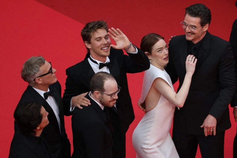 Angelina jolie là tâm điểm ở cannes đường yên và cao viên viên bị ống kính hung thần bóc trần
