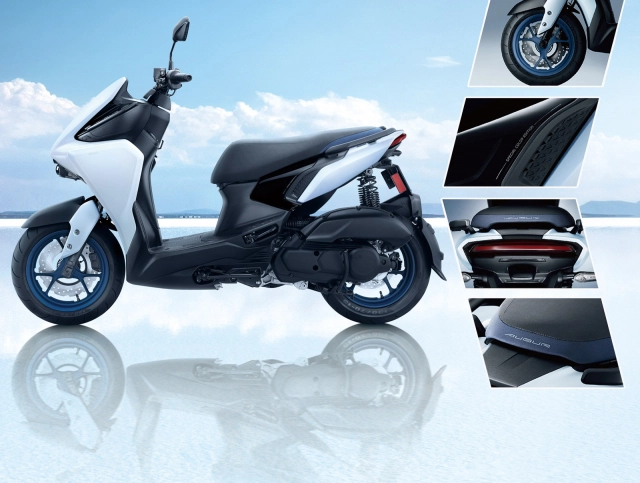 Augur 2025 được yamaha nâng tầm công nghệ đèn lái để thích nghi với mùa mưa