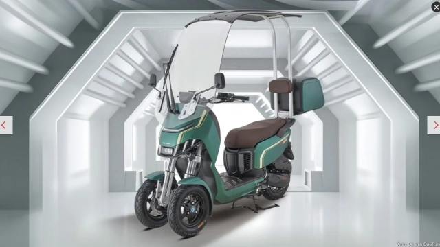 Bất ngờ với giá của chiếc xe 3 bánh có kính chắn gió và mái che rẻ ngang ngửa vision