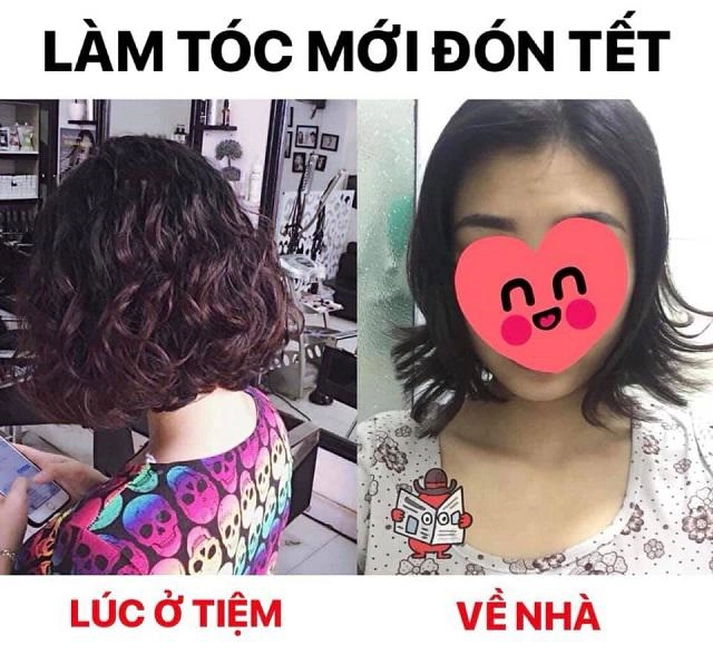 Bi hài chuyện làm tóc ăn tết người vừa bị hỏng vừa tốn 2 triệu kẻ khóc không thành tiếng