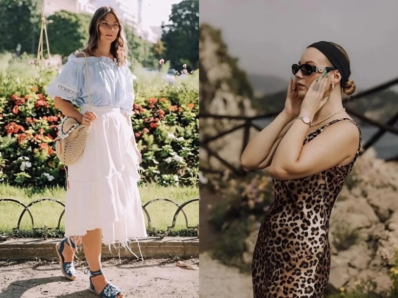 Bí quyết măc đồ hè thần sầu để 60kg trông như 45kg của 2 nữ blogger chỉ diện đồ cơ bản mà đẹp hết nấc
