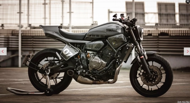 Bộ chuyển đổi yamaha xsr 700 carbon tracker đến từ hoo-bue ở đài loan